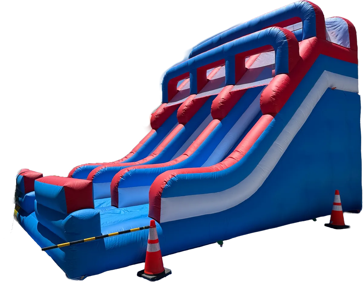 デュアルスライダー 滑り台 エア遊具