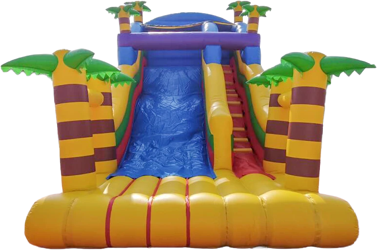 ヤシの木スライダー エアー遊具 滑り台